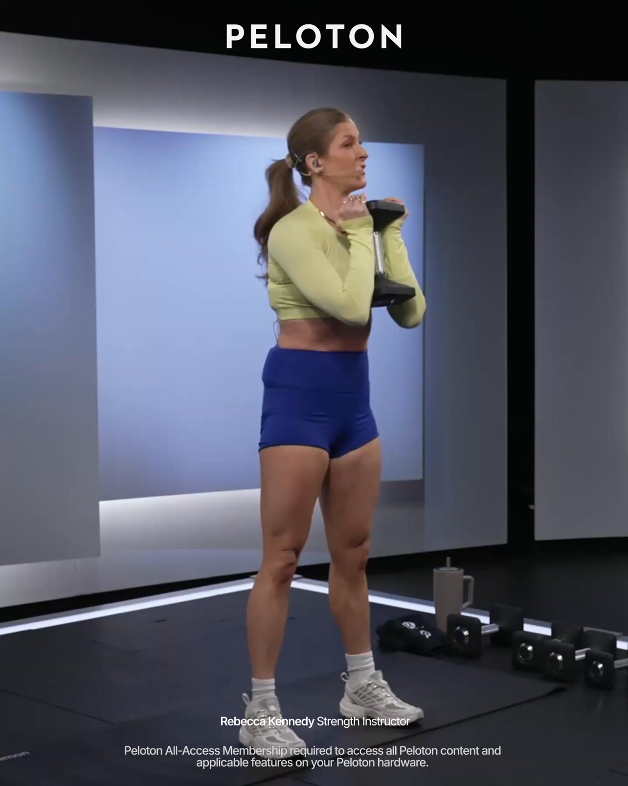 Go from beginner and beyond with 15+ premium workout types on the Cross Training Bikes.