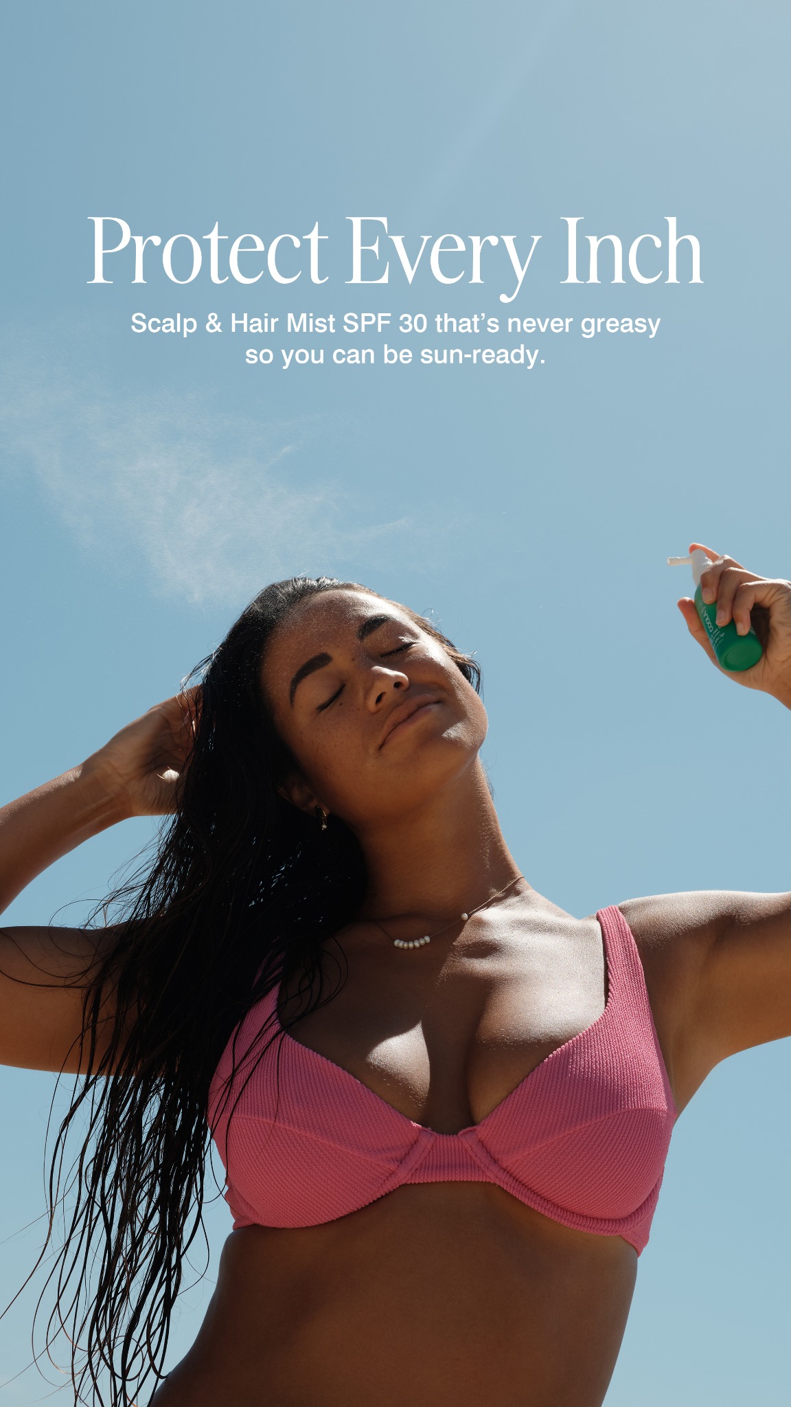 Never-Know-It's-There Hair SPF