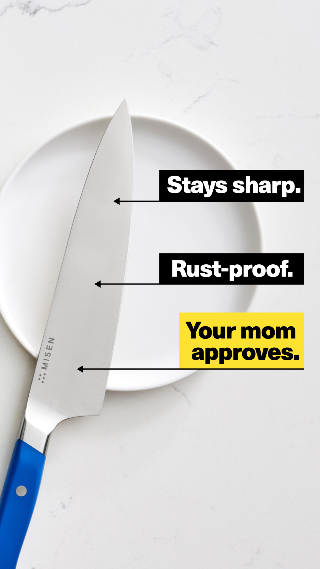 This knife can totally hang.