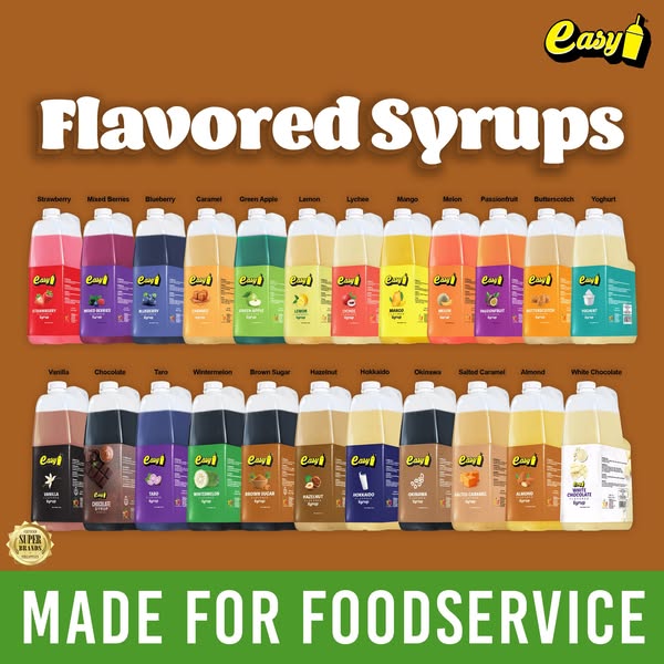 Craft exceptional beverages with ingredients you can trust 💜

#EasyBrandPH #ItsMadeEasy #MadeForFoodservice #MilkTeaEssentials
