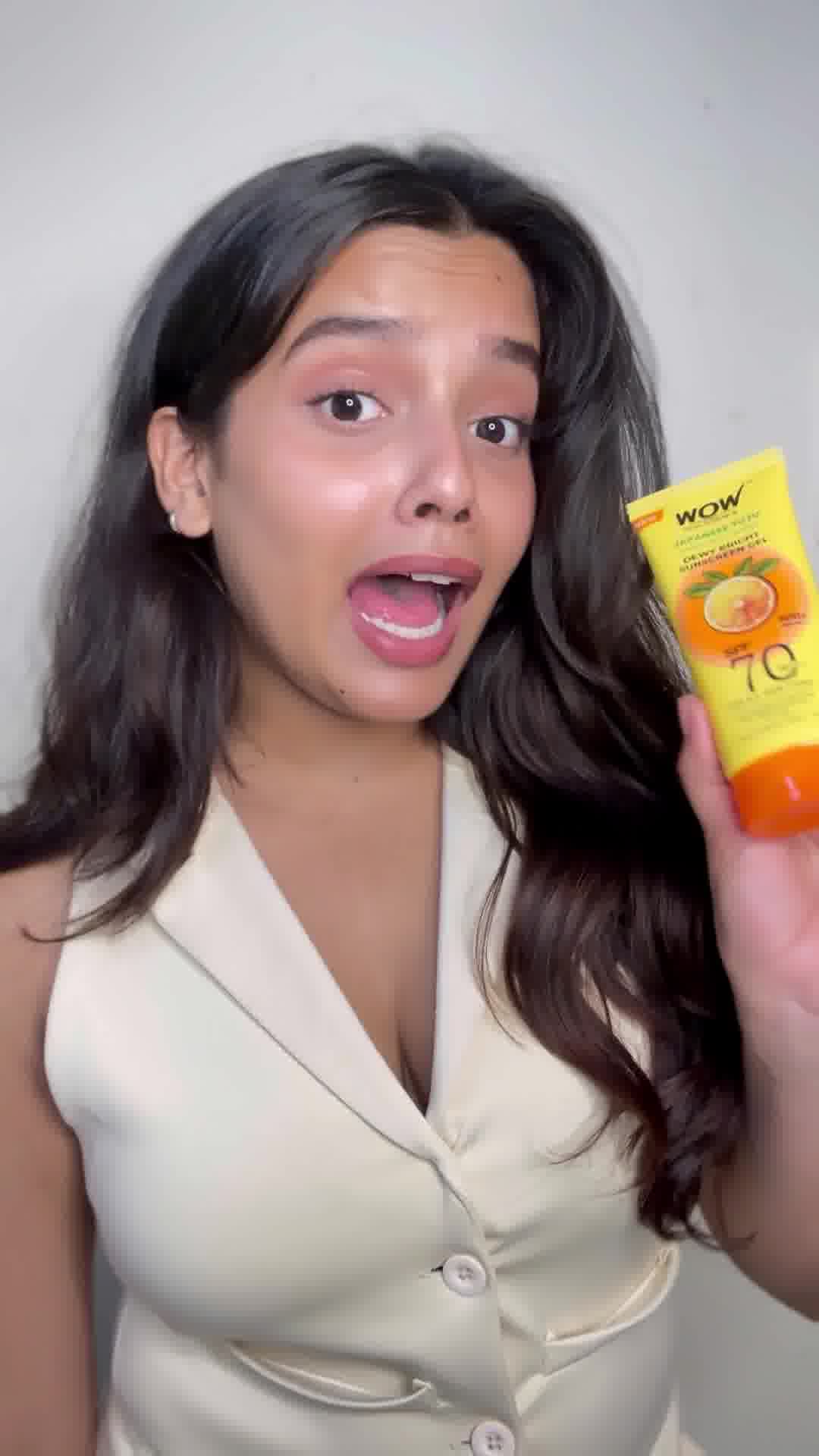 🔥 This Indian summer demands more than just SPF!
The WOW Yuzu Sunscreen is designed for our humid, sweaty weather.
✔ Sweat & water resistant
✔ Non-sticky, non-greasy formula
✔ Glides like a serum, protects like a shield
