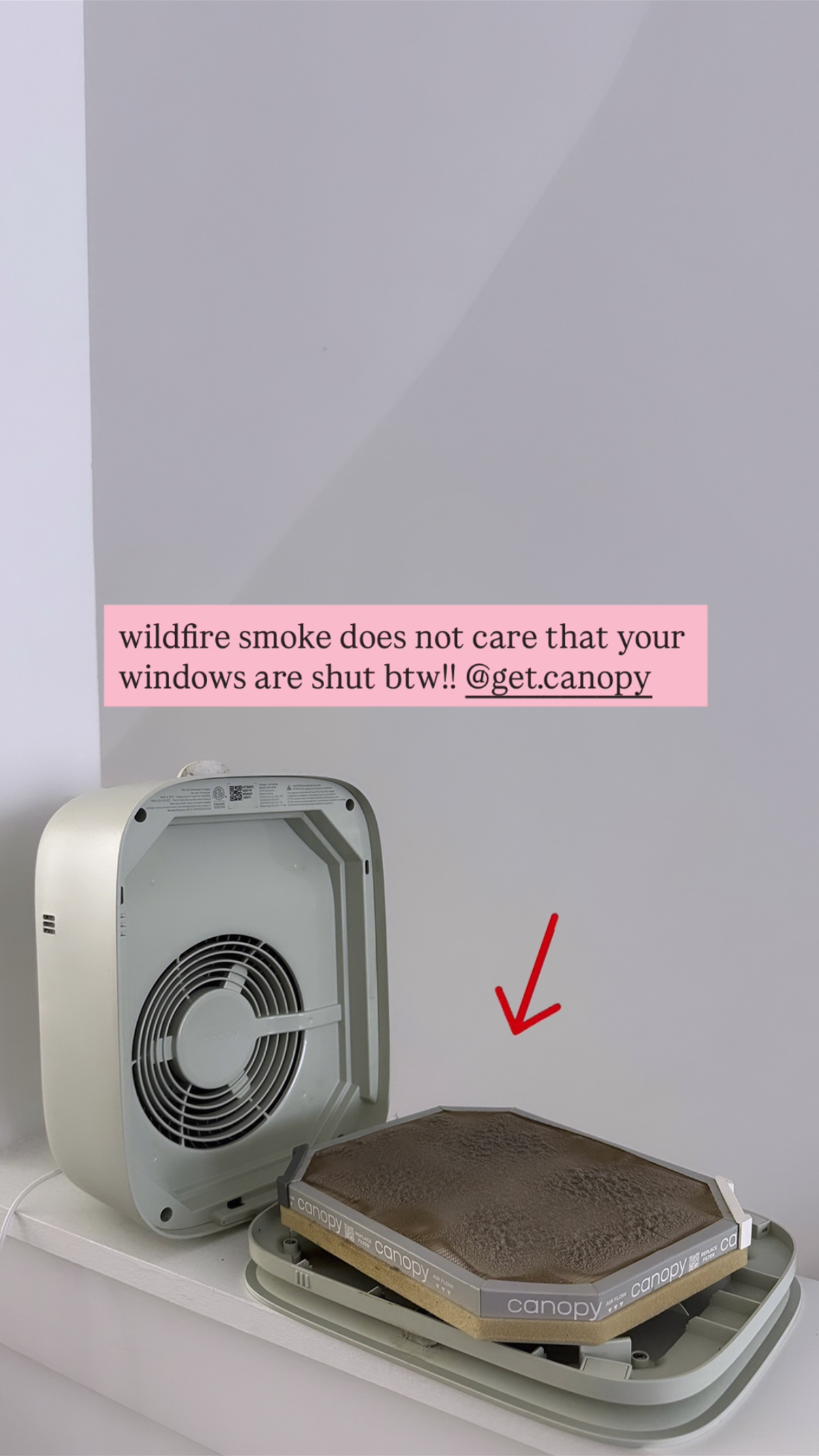 The Canopy Bedside Air Purifier