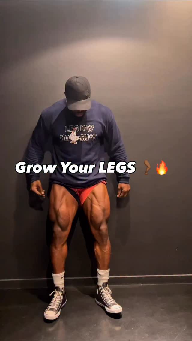 Lets grow those LEGS 🦵🏾🔥
(Save & Share) 

Kicking off the week with this bad boy leg workout. It isn’t bad I promise! Legs were on 🔥 though 😅

Using fitbodapp 🔥 

DM me “BUSY” for 1:1 online training 

Like | Share | Fol