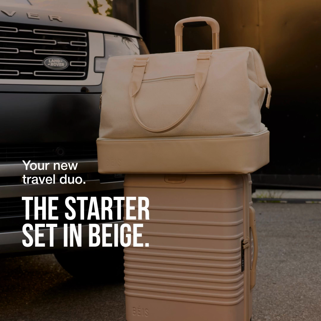 The only thing more satisfying than a matching set? Leaving town with it.
