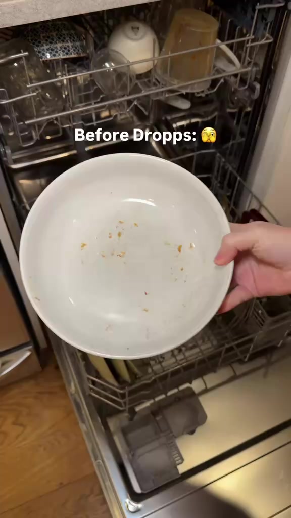 Last night's lasagna. 24-hour stuck-on cereal. One pod handled all of it — no pre-wash, no rinse aid needed.