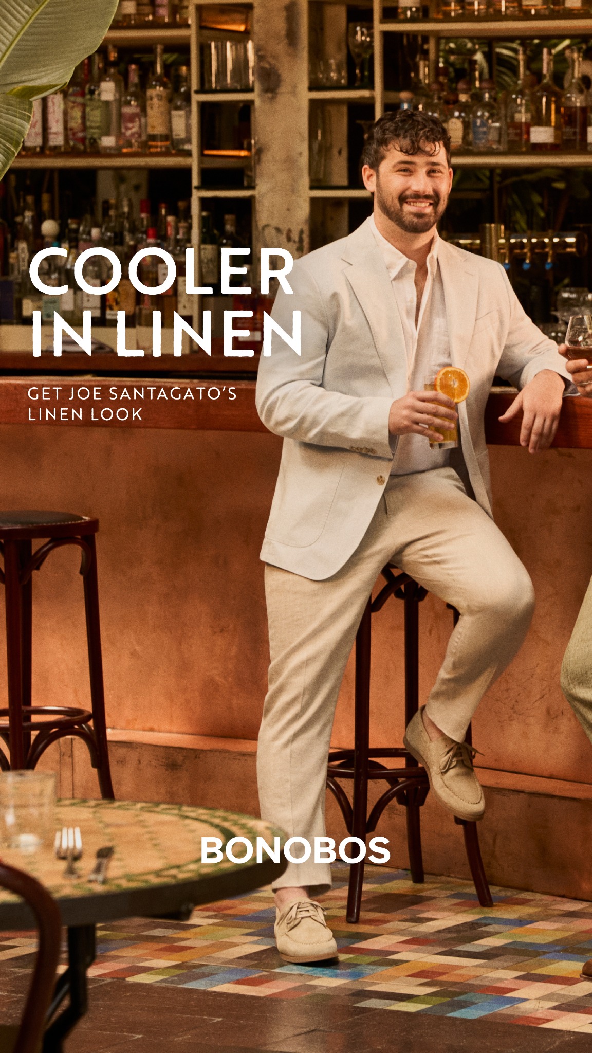 Cooler in Linen With The Basement Yard