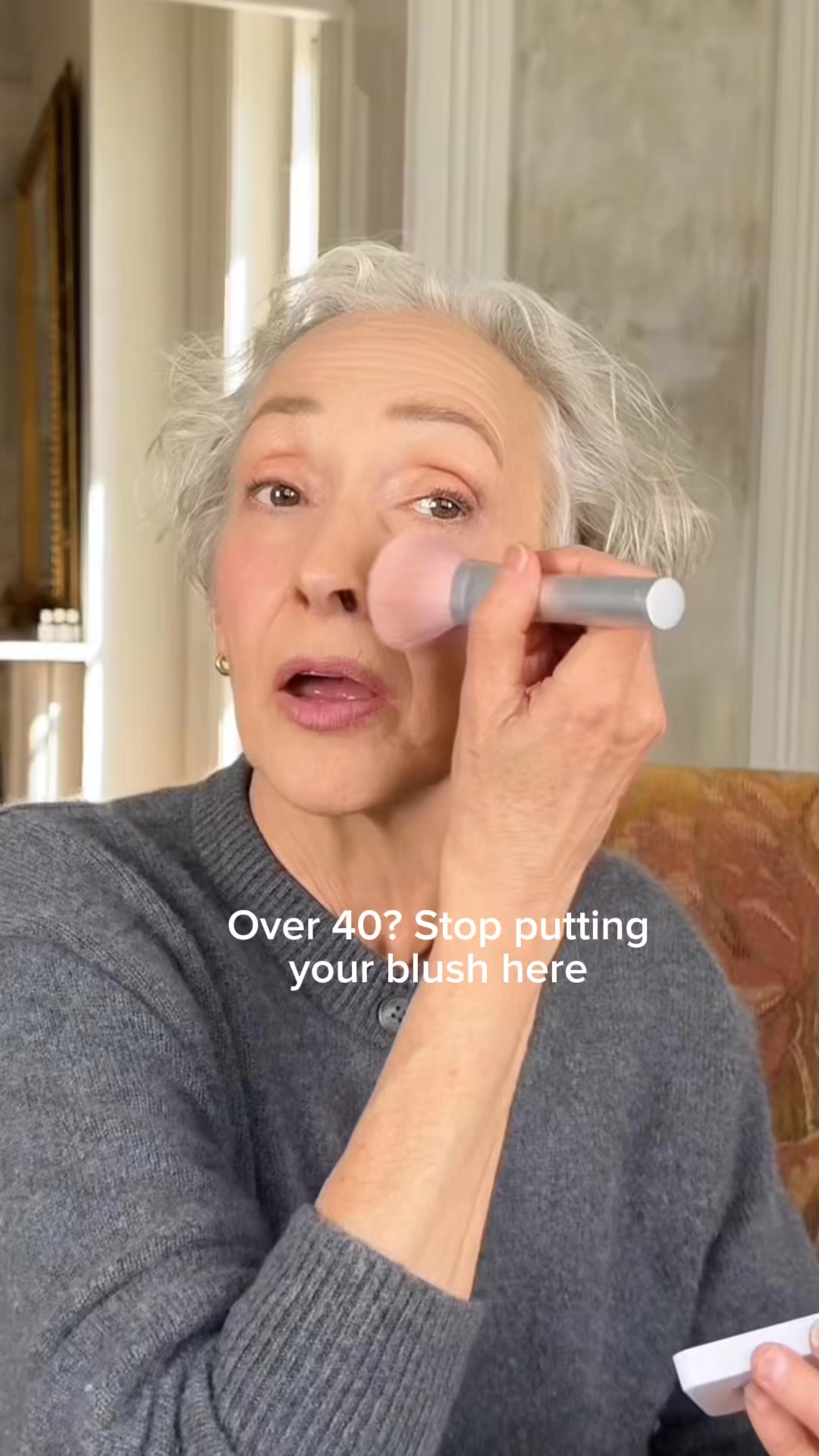 The Lifted Blush Technique