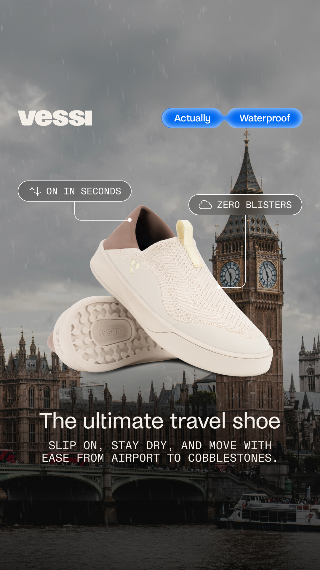 Your one-shoe travel hack