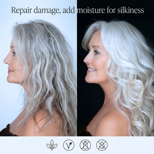 Tame Wiry Gray Strands