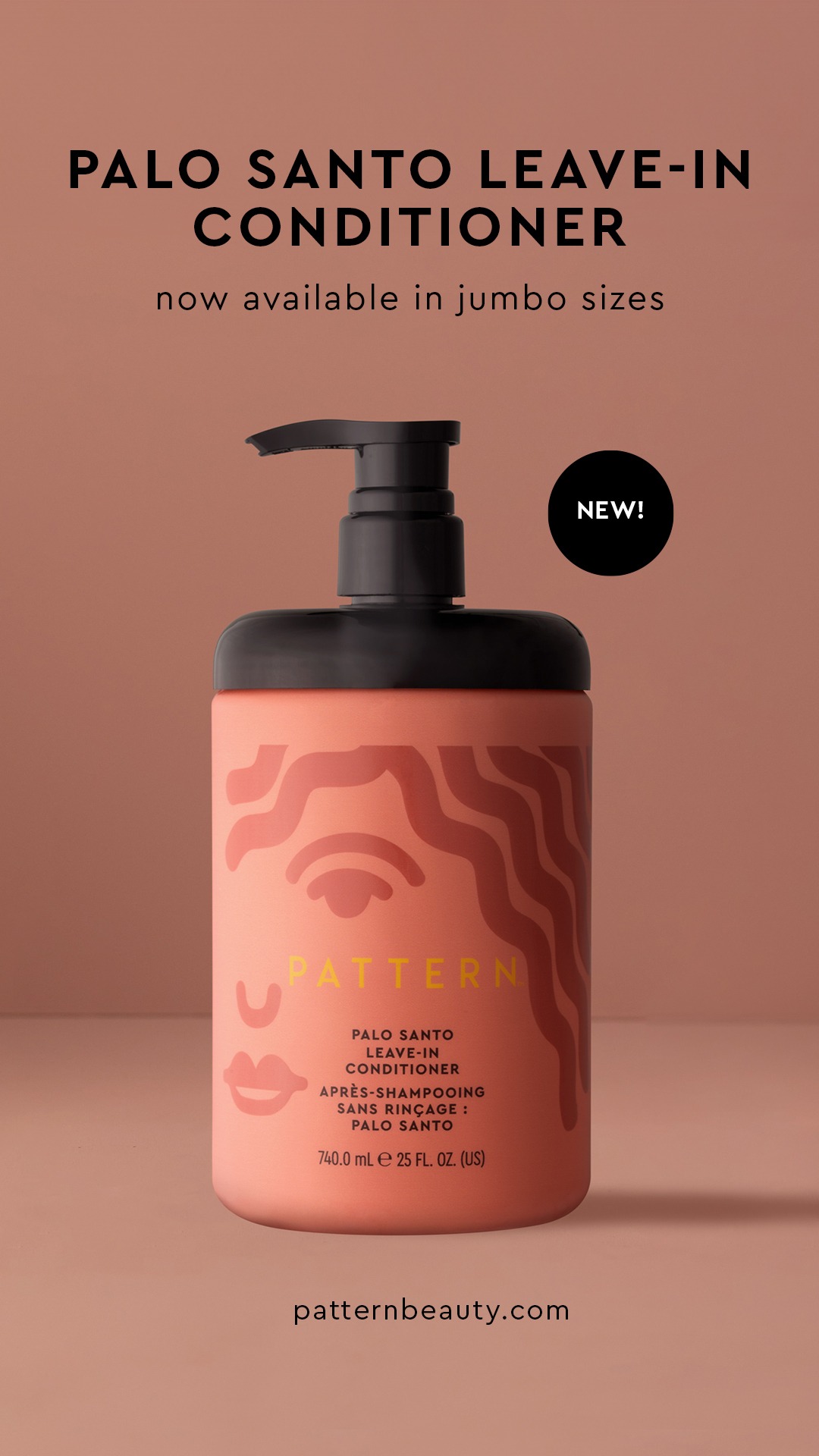 If you’re looking for more bounce to the ounce, reach for our NEW Jumbo Palo Santo Leave-In Conditioner :hojas: Subtle, woody scent of Palo Santo with notes of Mint & Citrus for a luxurious feel that locks in moisture.