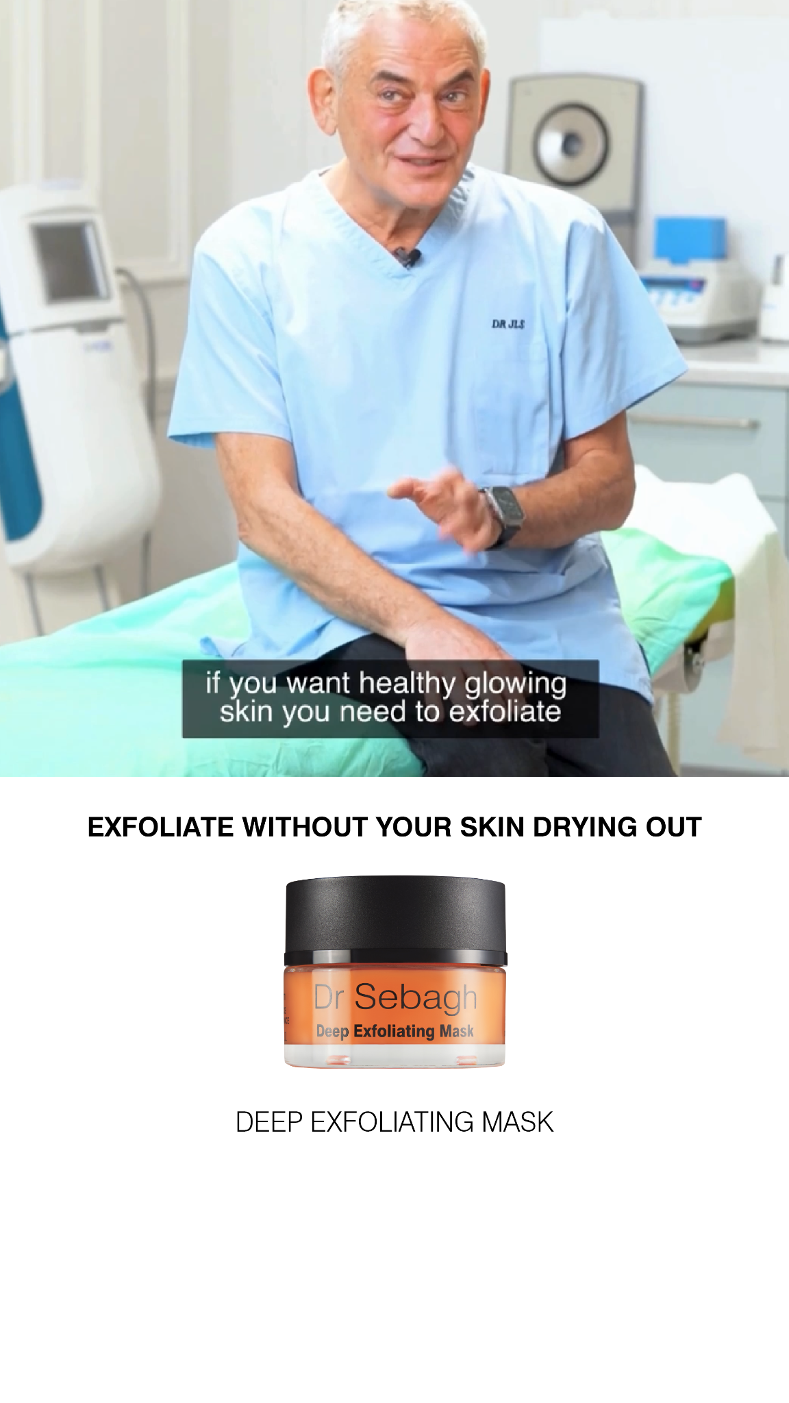 Advanced skincare, perfected by Dr Sebagh