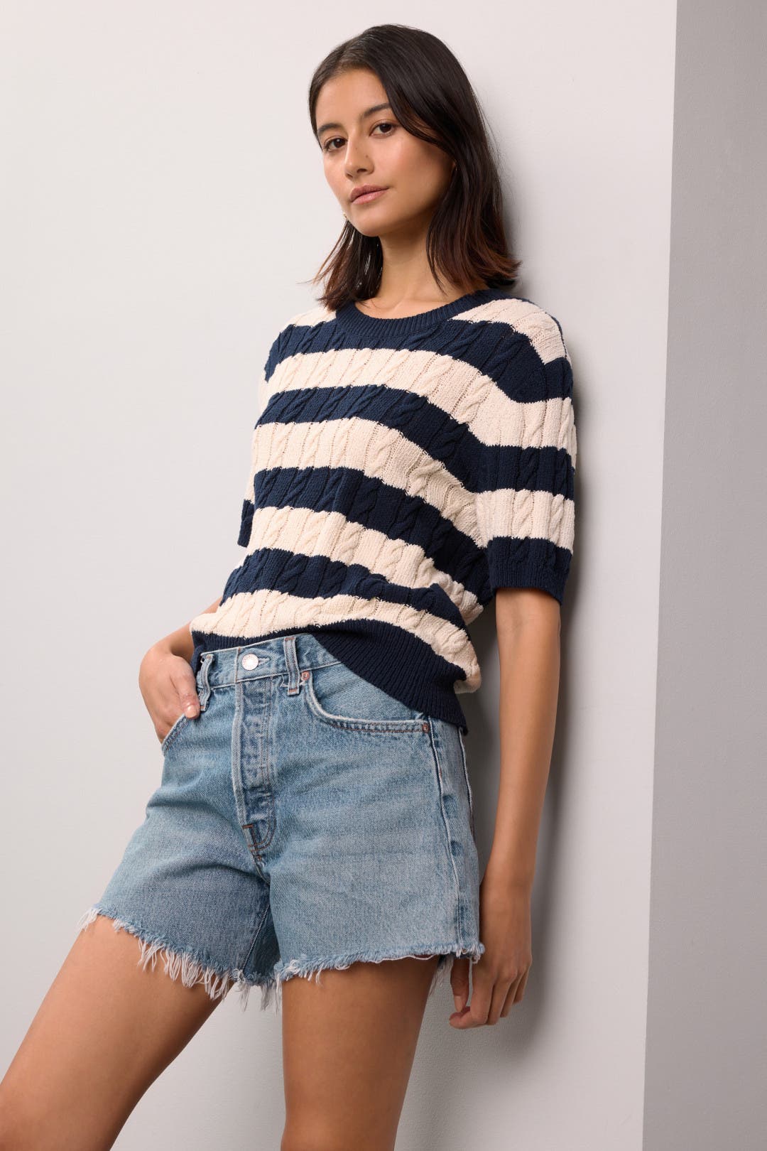 Agolde Parker Loose Fit Shorts
