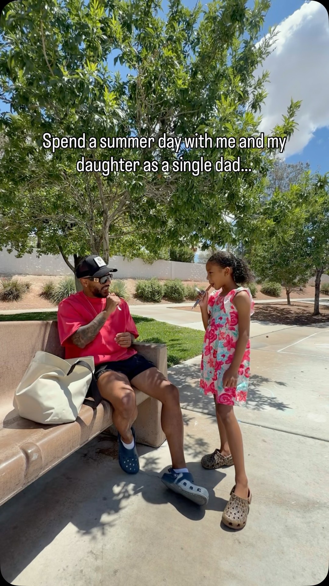 Summer days look like this 🌞 Me and Skye, pool, park, dog walk, and I always pack the bag right. Grabbed my @chomps sticks from @walmart (find them in the Gluten Free aisle!). If you are looking for the Chili Lime flavor