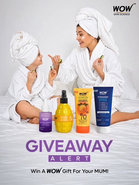This Mother’s Day, celebrate the woman who taught you your first skincare rule 💜✨

From home remedies to holy-grail routines, mums always know best!

🎁 GIVEAWAY ALERT 🎁
3 Lucky winner stand a chance to win a WOW skincare