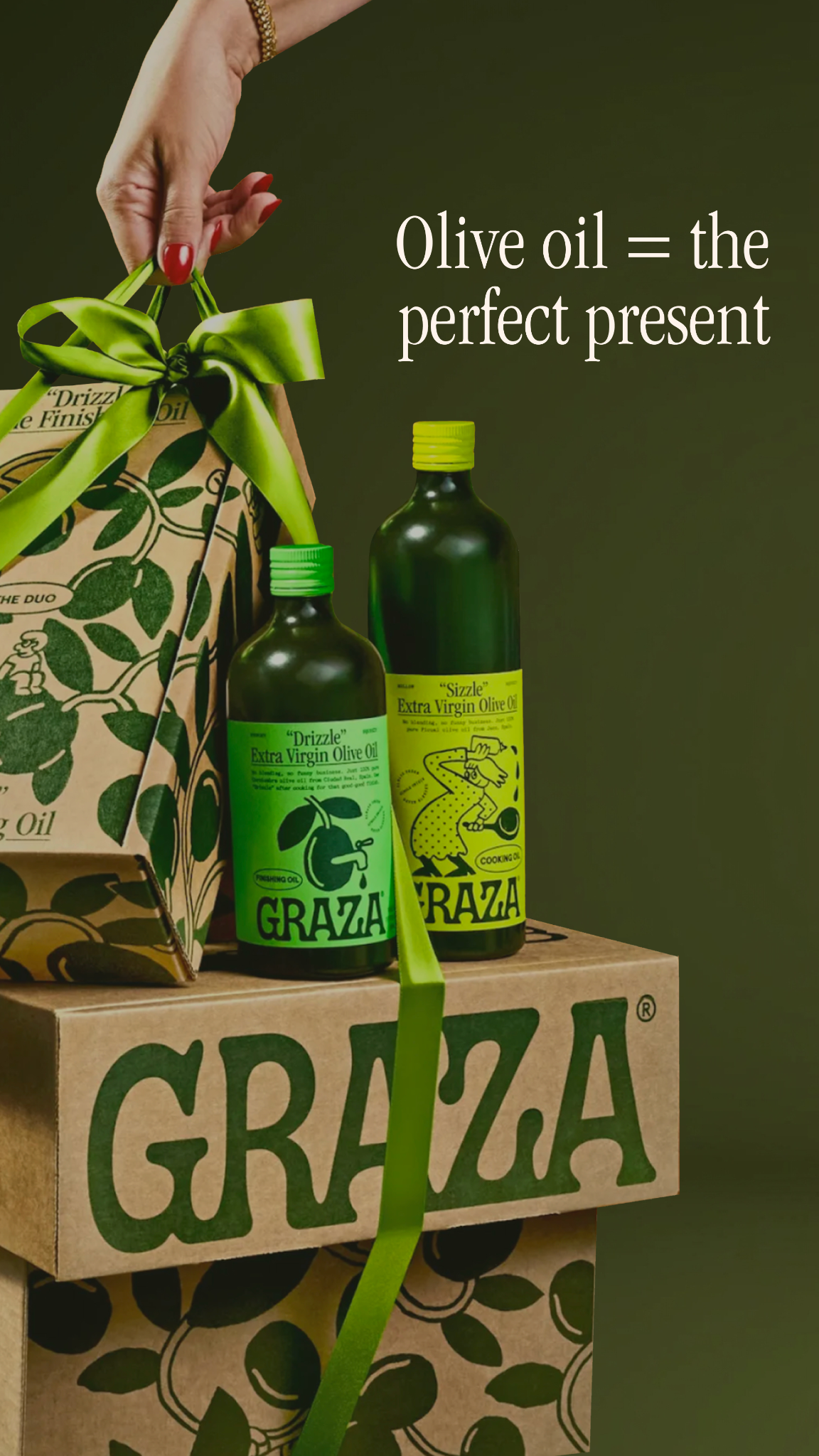 The best Mother’s Day gift? Crazy fresh Extra Virgin Olive Oil!

🫒 Single origin, single varietal, & cold-pressed
🫒 A harvest date on every bottle
🫒 “Sizzle” for cooking, “Drizzle” for finishing