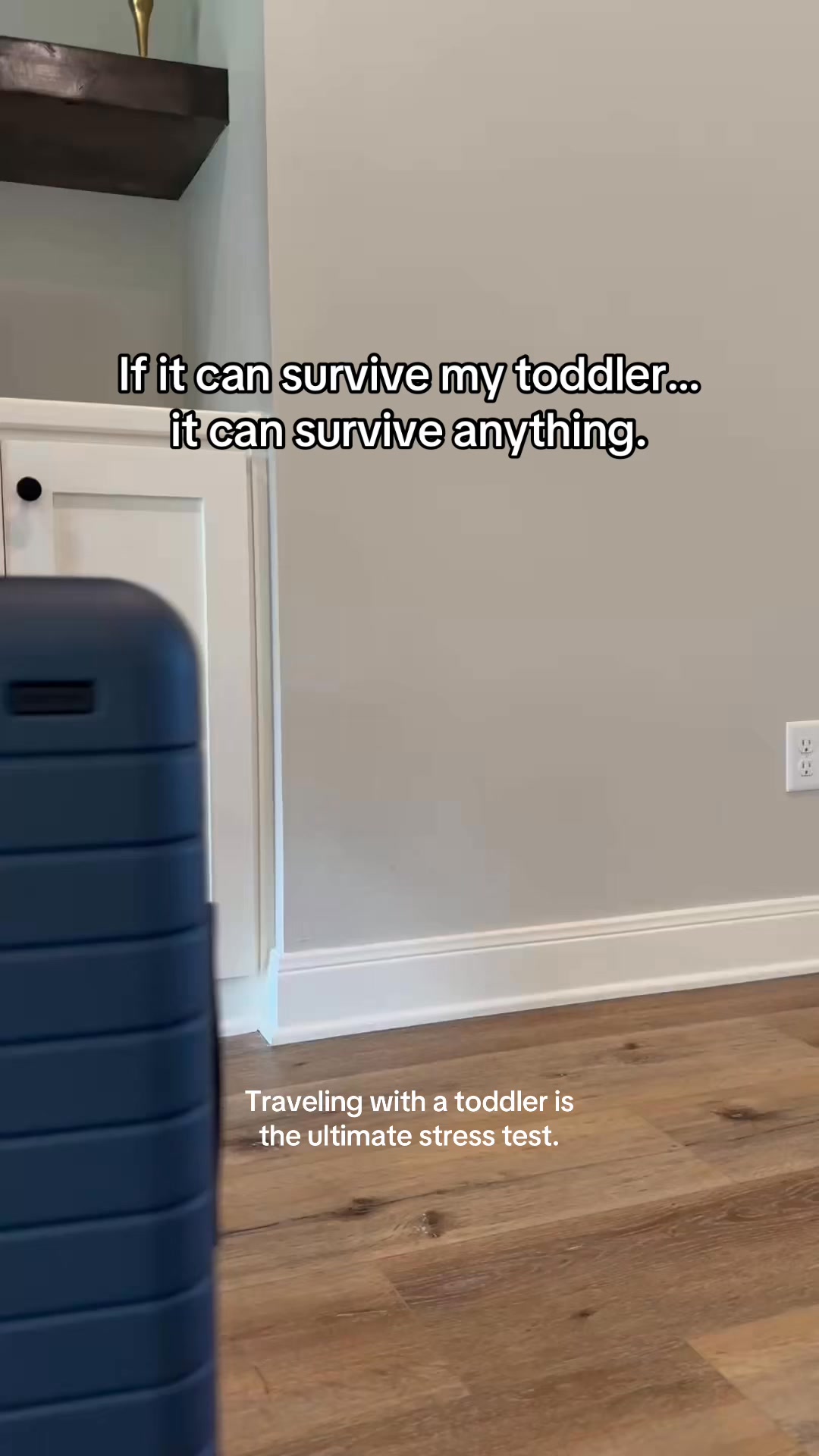 The ultimate stress test? Traveling with a toddler. Our luggage is designed for real life, meaning it can handle the drops, the spills, the extra outfits and socks, and the chaos of loading up the car. A little help goes