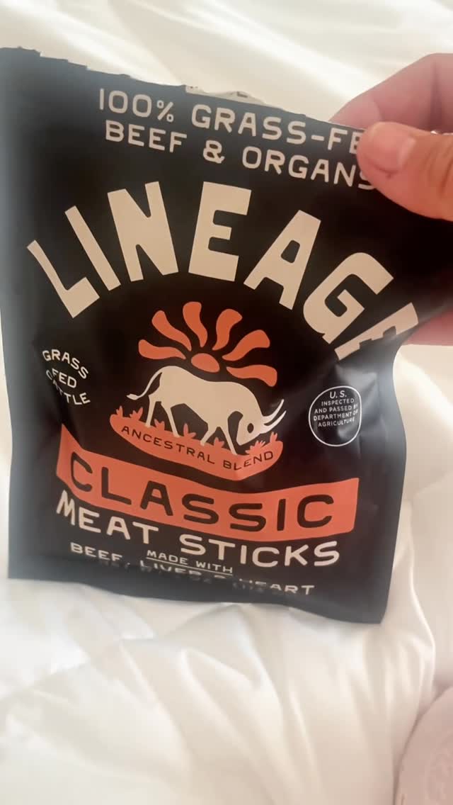 Beef sticks that actually taste good. #lineage #protein