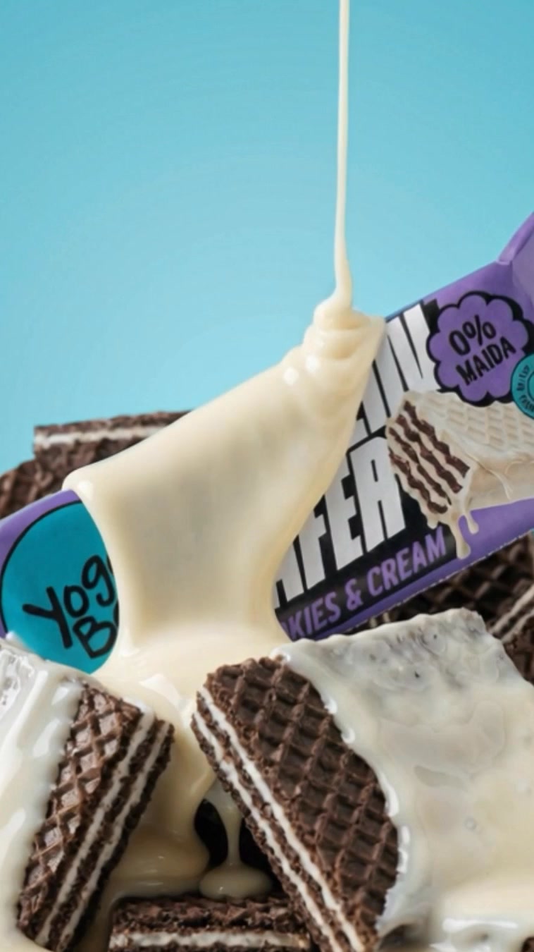 Crunchy 10g protein bar, 0% maida for a guilt free bite.