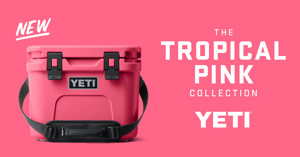 The Tropical Pink Collection just expanded with new drinkware and coolers.
