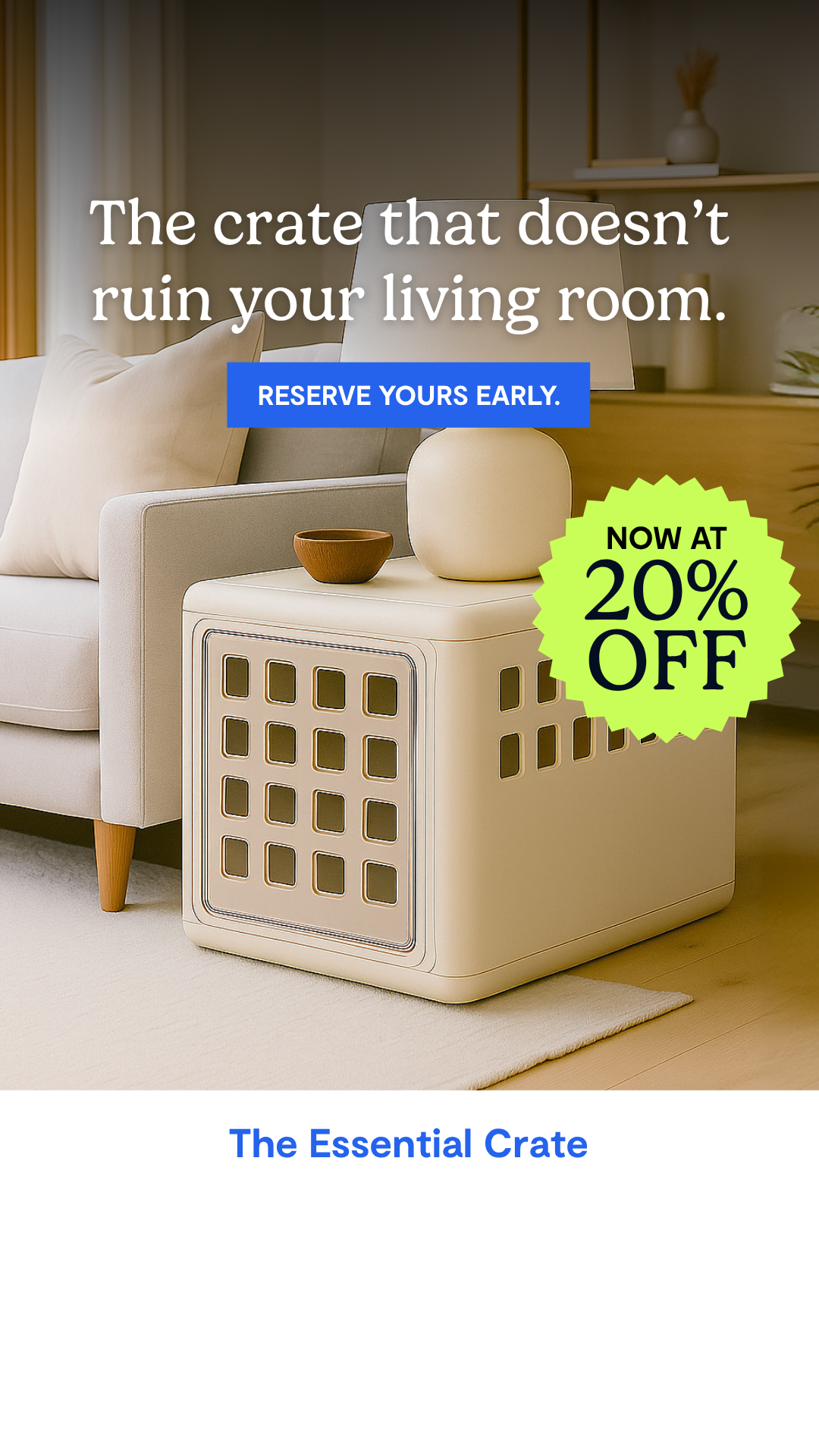 🚨 STOP HIDING THE UGLY DOG CAGE 🚨

For years, we accepted that housing our best friend meant sacrificing our home aesthetic. We shoved those clunky, cold metal prisons into the corner, covered them with blankets, and pre
