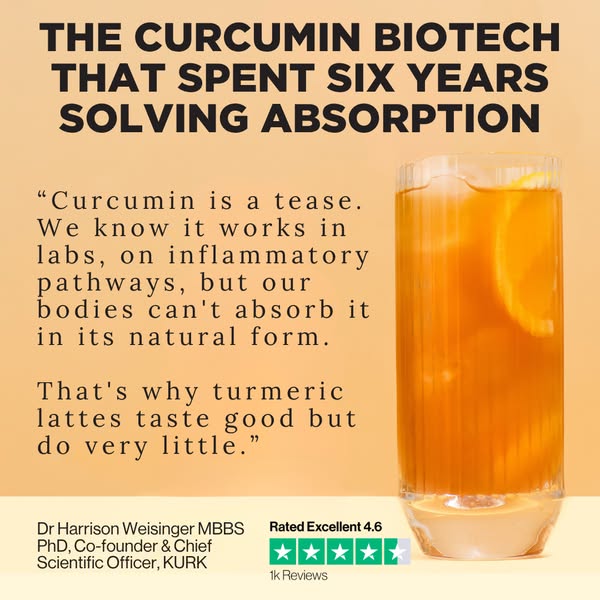 It Wasn’t Turmeric, It Was Absorption
