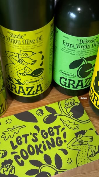 Tastes like: your new go-to olive oil set for cooking, dressing, and frying.