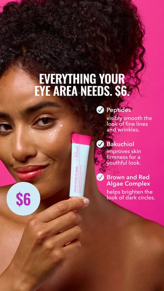 Visibly smooth fine lines and brighten the look of dark circles