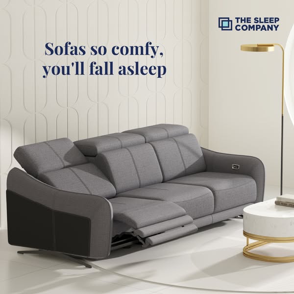 Experience unmatched comfort & superior support with the Elite Recliner Sofa Range, crafted with:
 
• Japanese Patented SmartGRID Technology
• German Engineered Mechanism
• Premium Italian Designs
• Tested for 10000 Recl