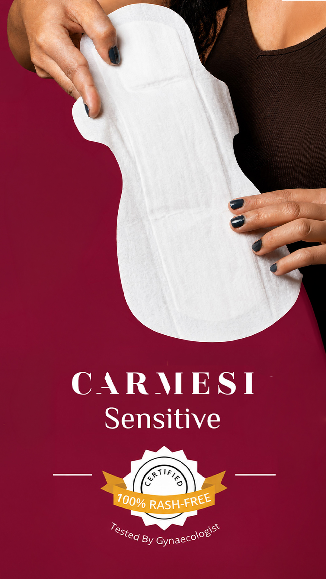 Carmesi Sensitive Sanitary Pads