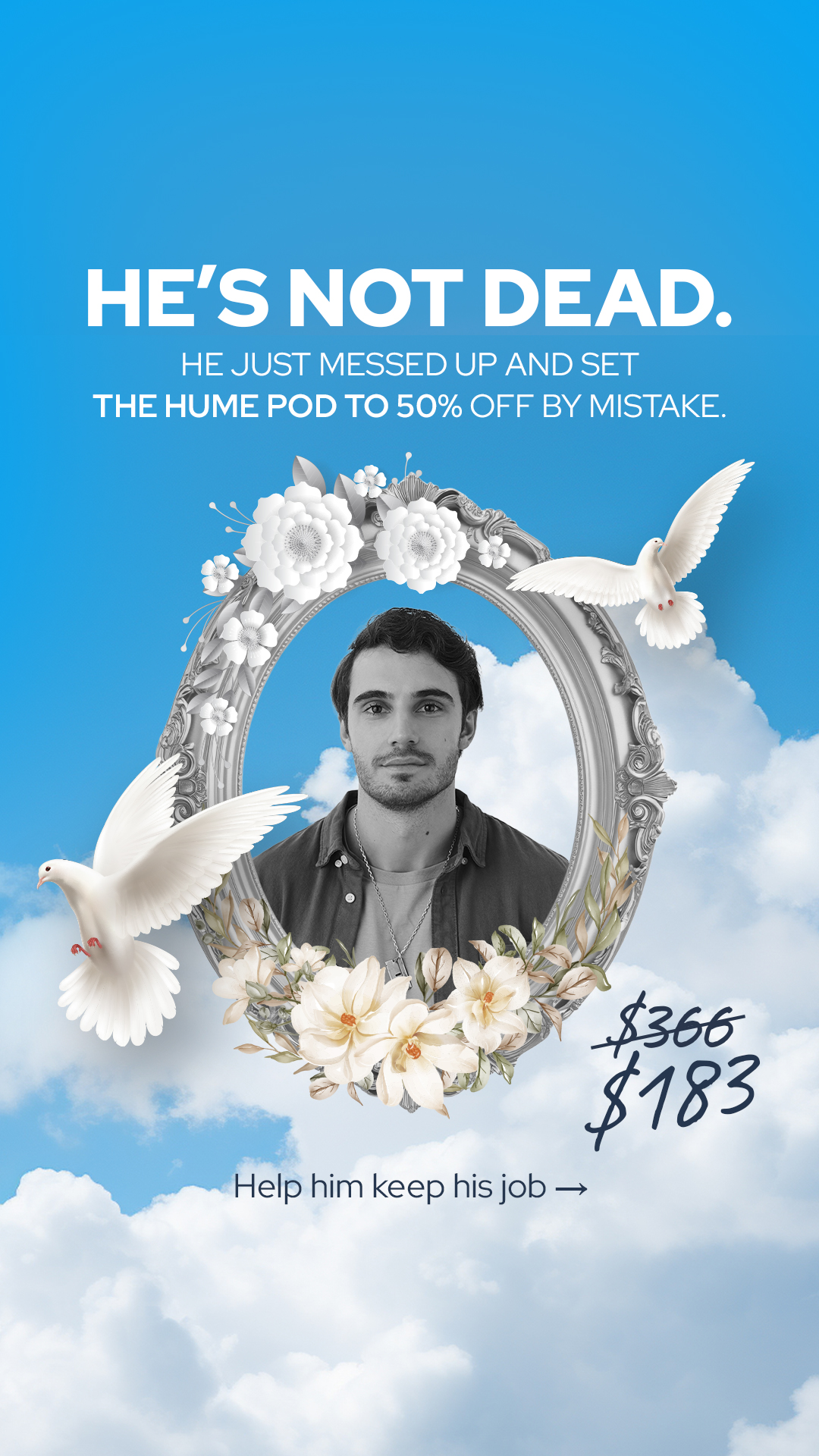 Hume Health Meta ad creative