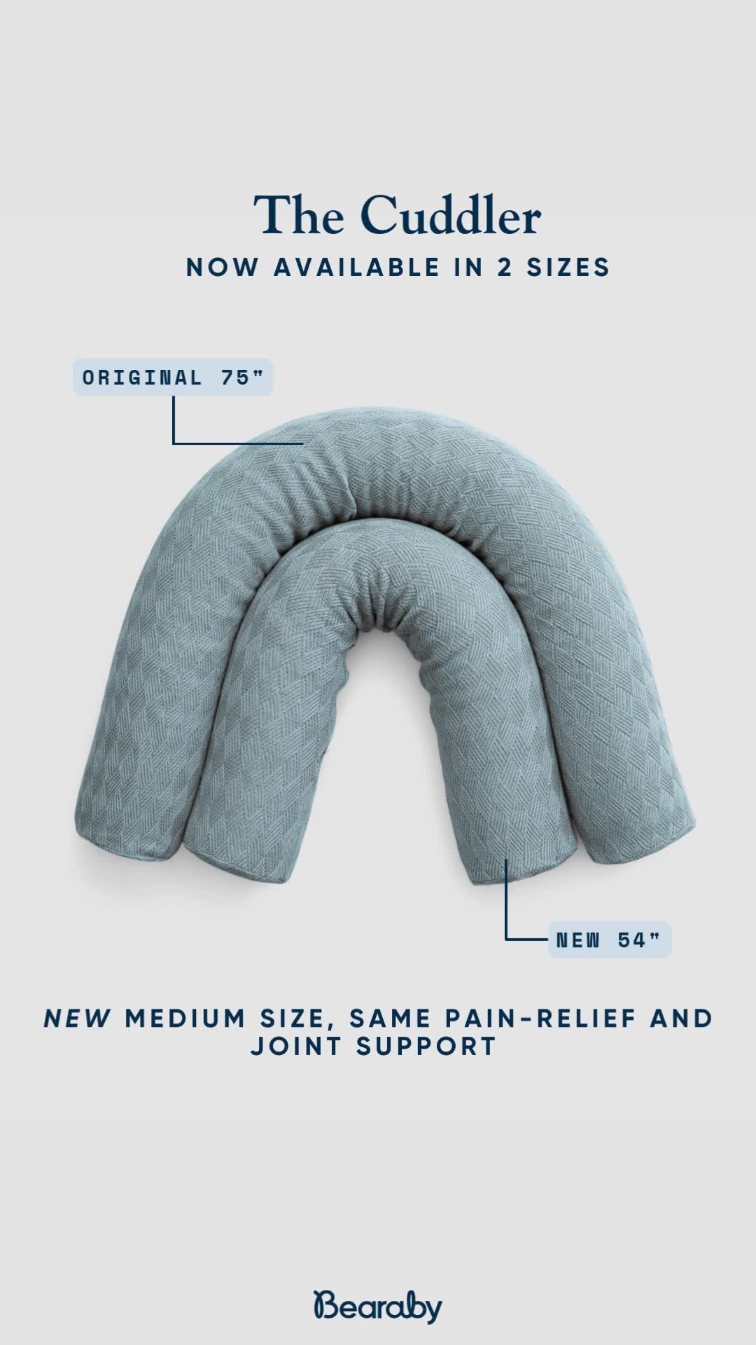 A NEW body pillow size