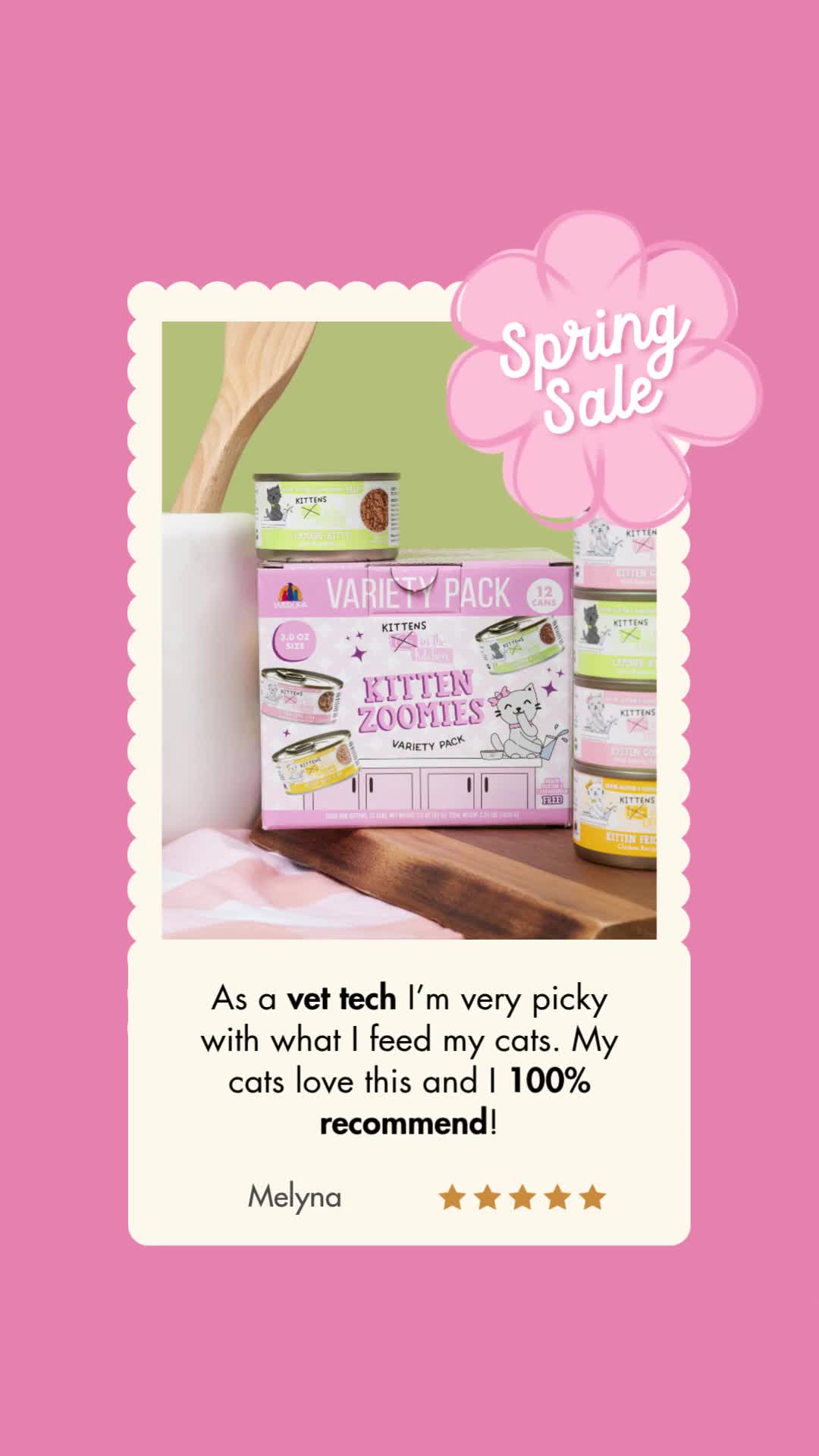 Kittens (and their humans) are loving it 🐱💕 Shop their favorites and save with our kitten food sale.