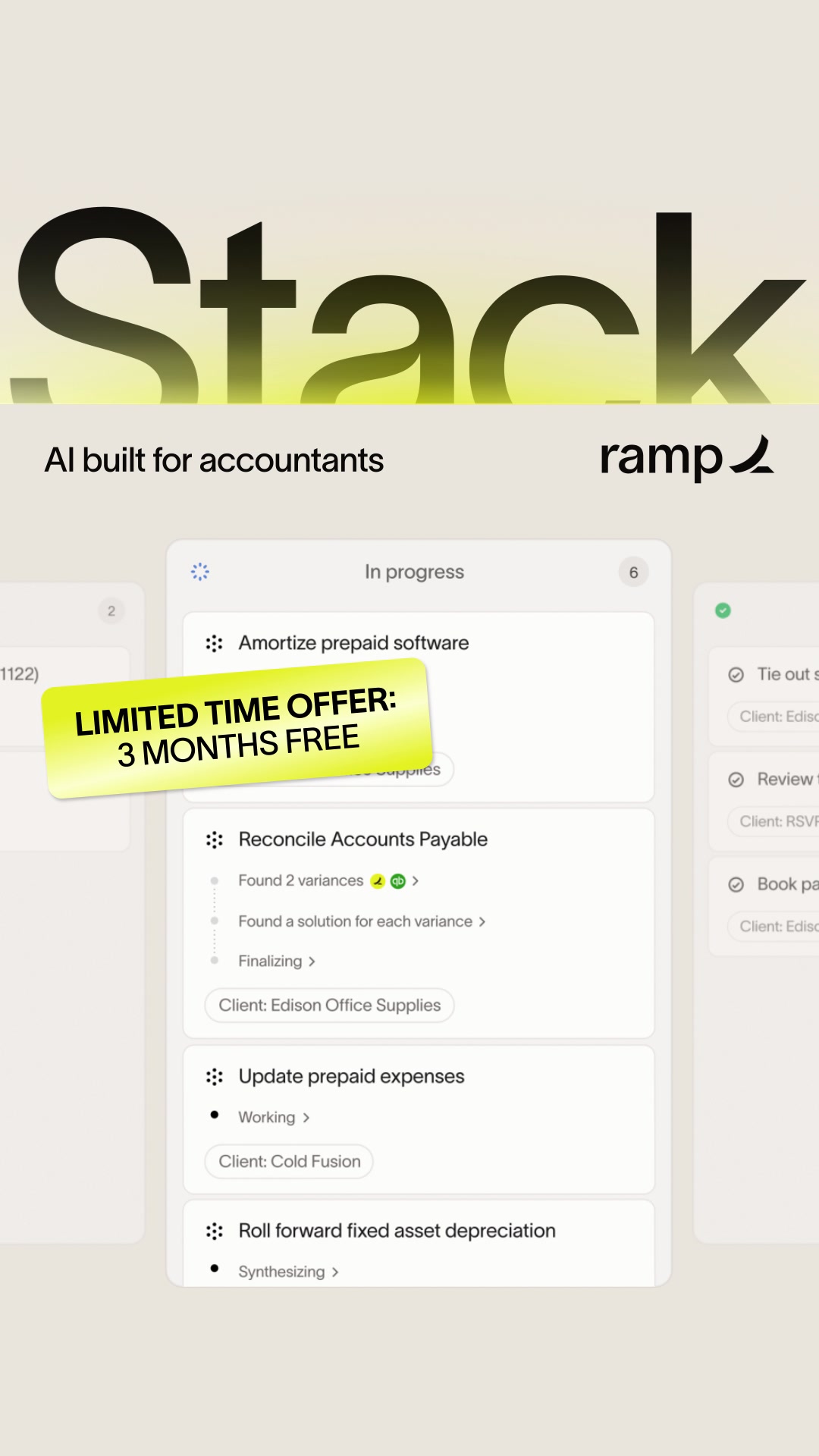 More clients. Zero extra headcount.