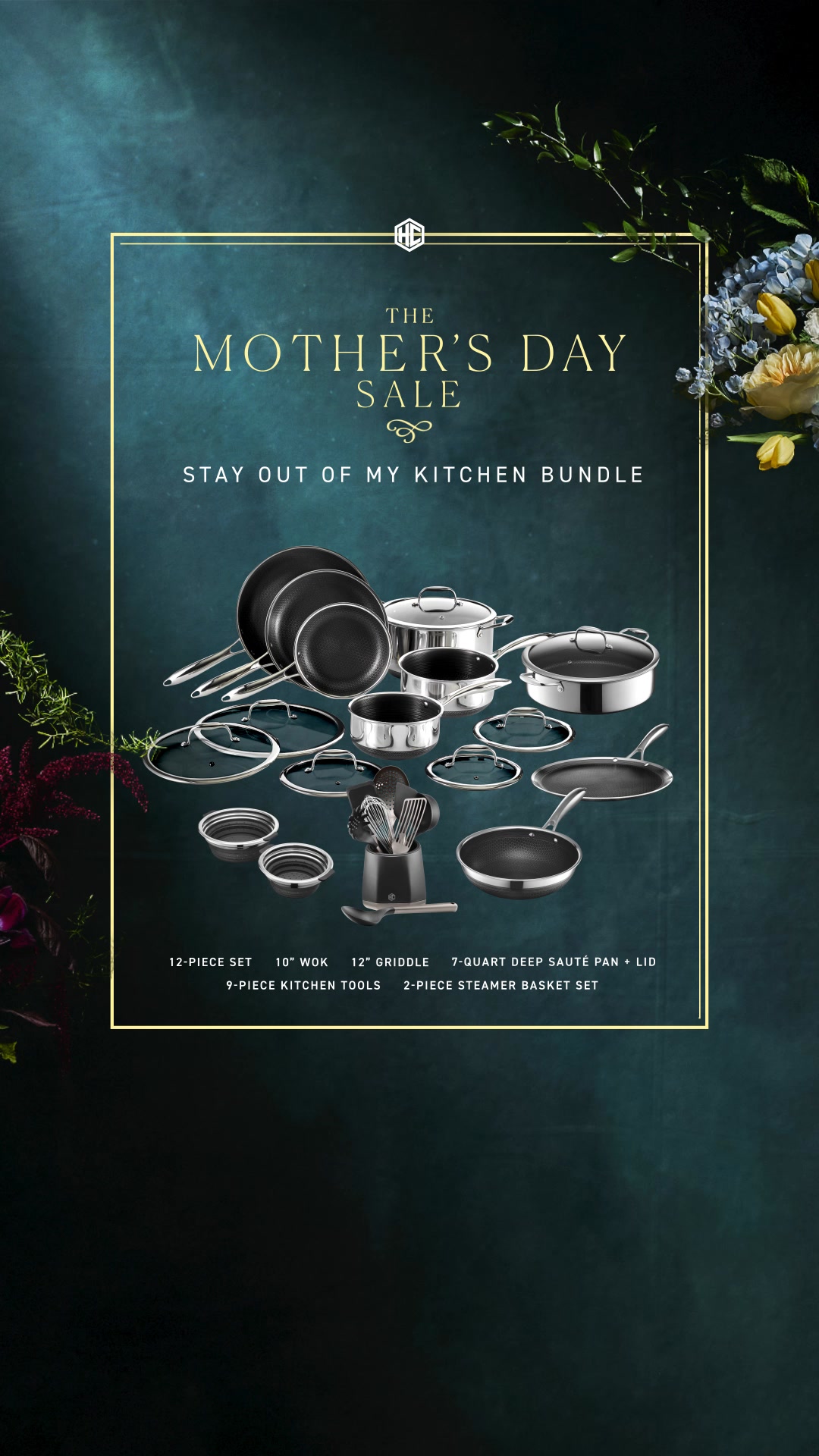 Mother’s Day is your chance to give her something worthy of the kitchen she’s mastered. 

For a limited time, get 40% OFF the Stay Out of My Kitchen Bundle, and reset her kitchen with the last kitchenware upgrade she'll 