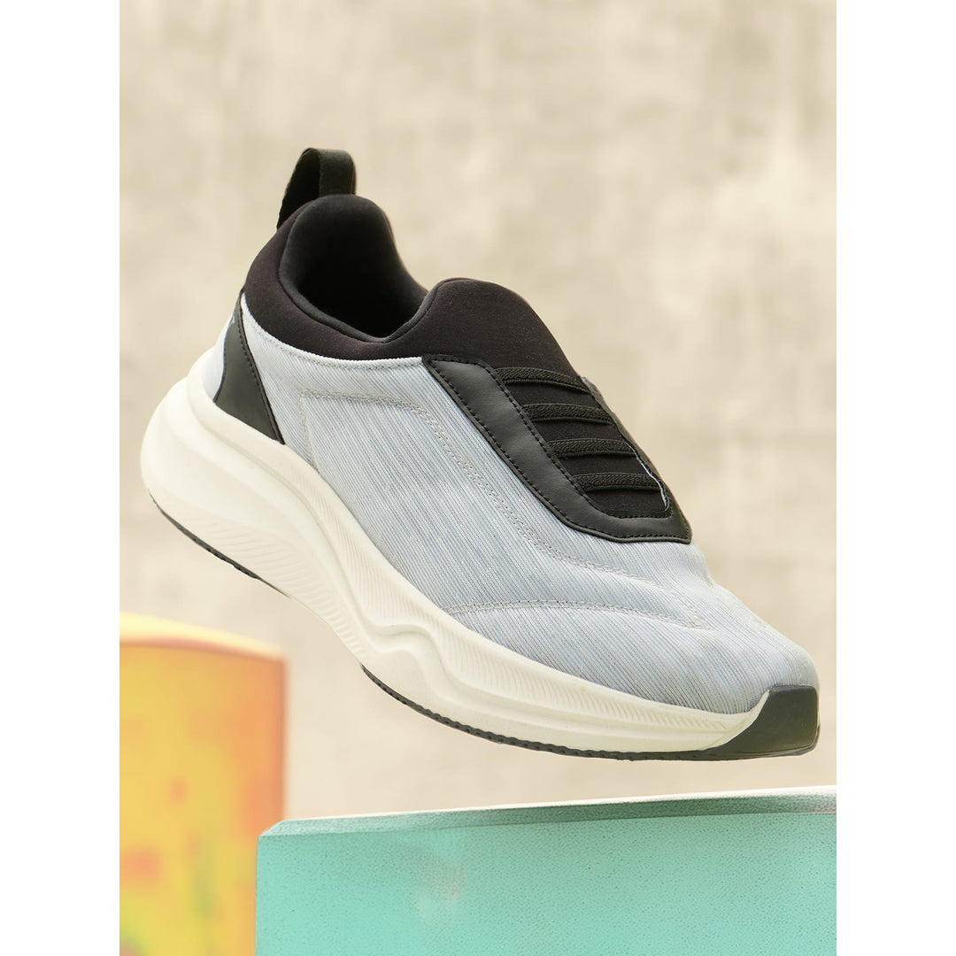 Avant Men's Brezza Slip-On Walking Shoes - Grey/Black
