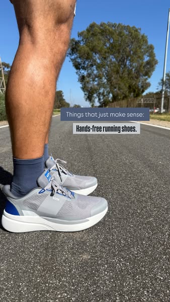 Who would've thought hands-free and high-performance could come in the same
shoe — the Kizik Freedom Run proves it's possible every single run.