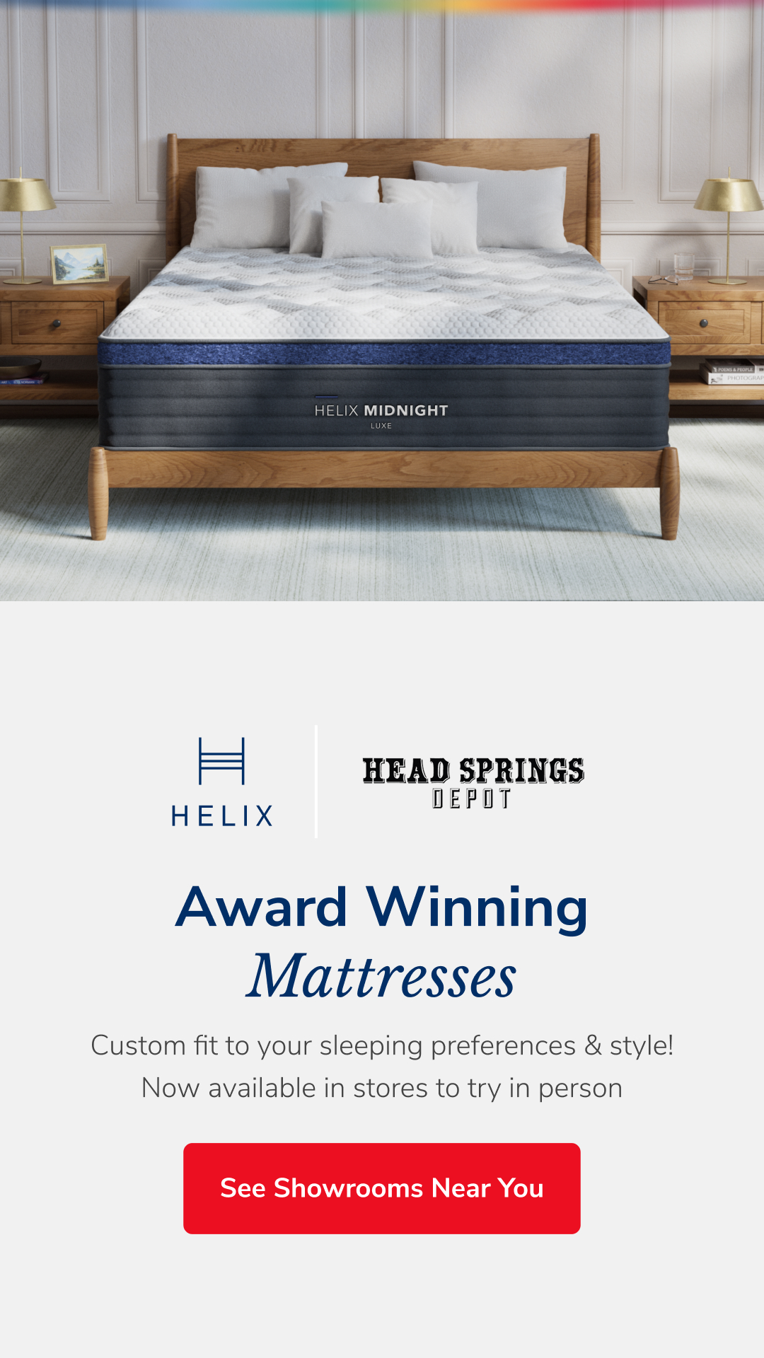 Shop Helix at a Head Springs Depot Today!