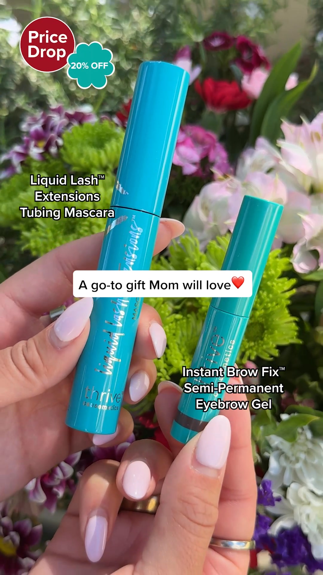 🚨PRICE DROP🚨Now get 20% OFF Mom's Everyday Eye Duo 💗 A quick, easy routine for longer-looking lashes and naturally fuller brows.