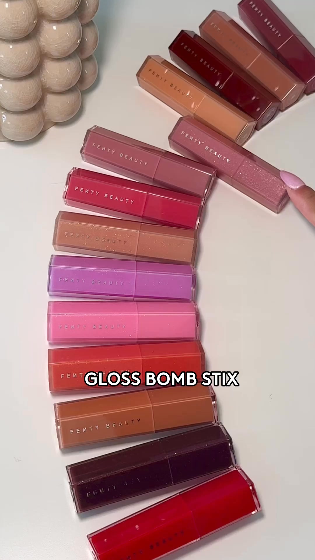 Choose your fighter—there’s a lip love for every look and mood. 💋 💄 Explore our lineup of irresistible shades, shine + care.