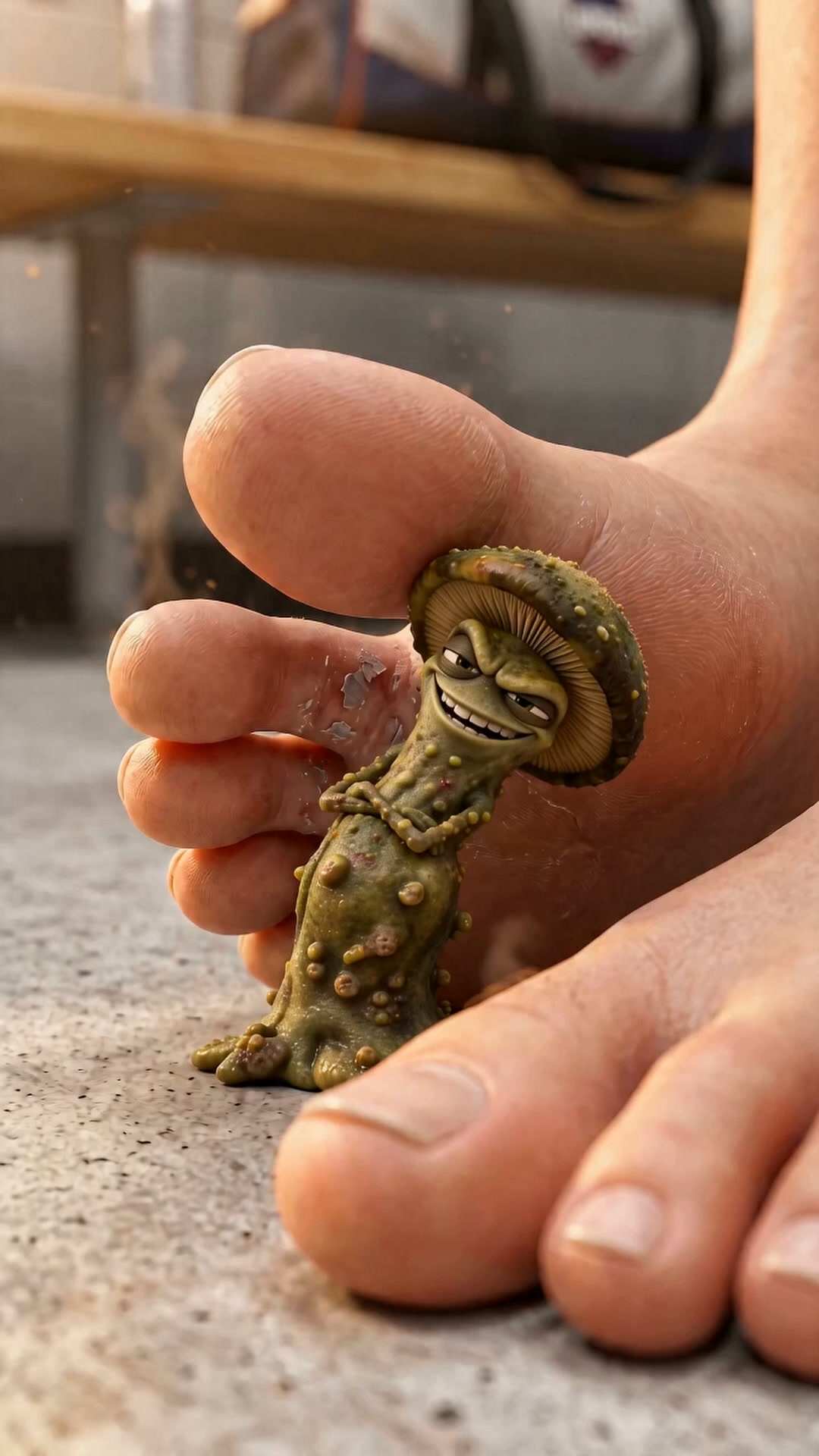 Stop The Athlete's Foot Cycle.