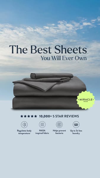 Self Cleaning: Fewer Odors, 3x Less Laundry!