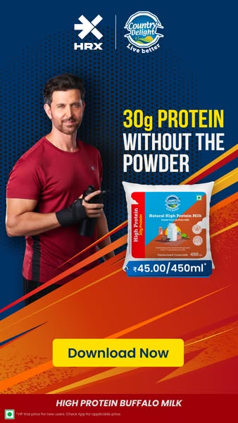 30g of natural protein — no powders, no fluff. Naturally filtered buffalo milk for higher protein and lasting energy for you.