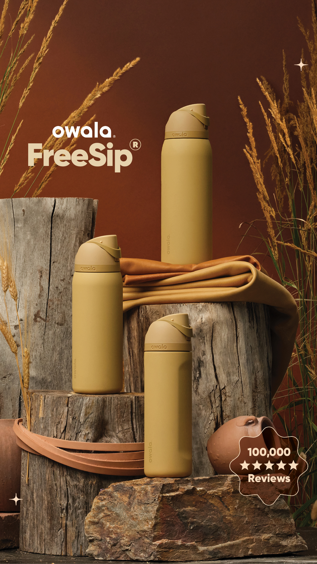 Sure, you may have a flannel to keep you warm, but do you have a bottle to keep you hydrated on those fall hikes? Shop our FreeSip® in Autumn Vista and blend with the crunching leaves under your feet.