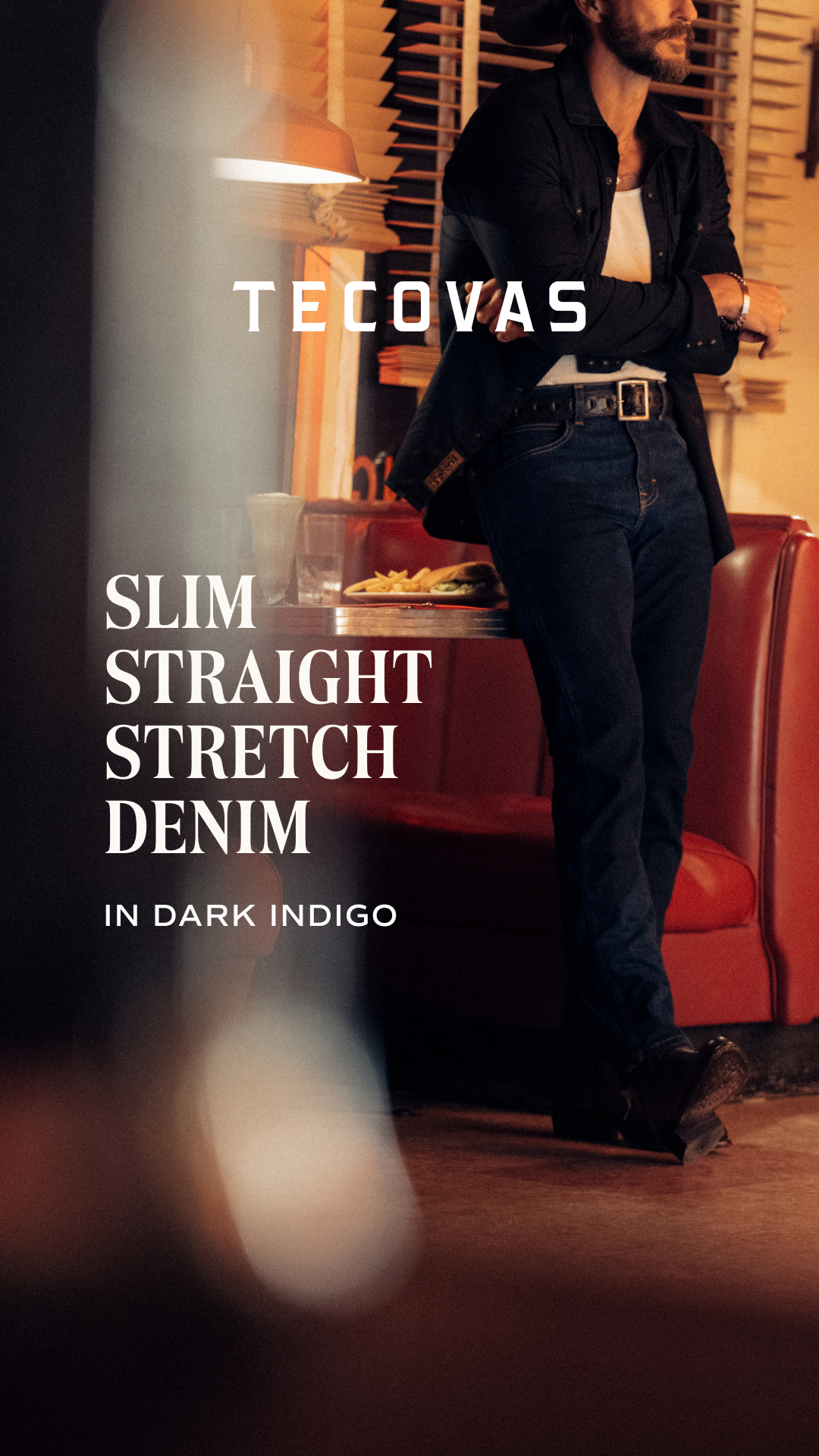 Recrafted for an even better fit and feel, the Slim Straight Stretch Denim sets a new standard.
