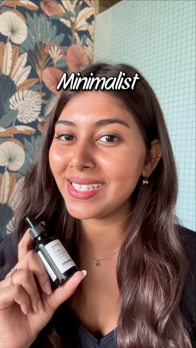 Oily skin girls… listen up. 👀

Niacinamide is one ingredient that can actually help balance excess oil and make pores look less noticeable.

Been trying the Minimalist Niacinamide 10% Serum and loving how lightweight it 