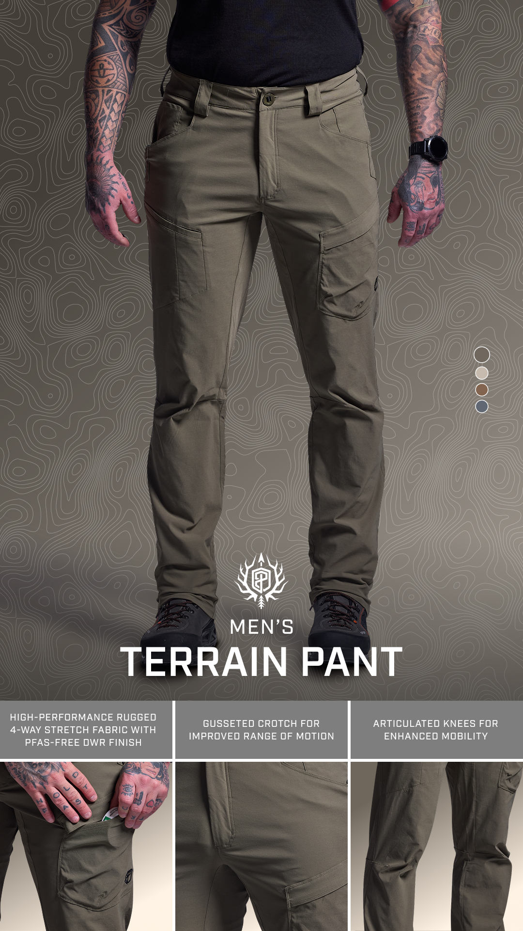 TECHNICAL PANTS BUILT FOR THE OUTDOORS