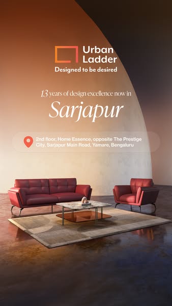 Your search for quality furniture ends at Urban Ladder. Visit the new store in Bellandur to discover 40,000+ design options.