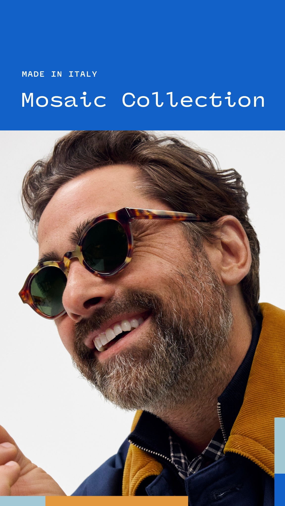 Artful, asymmetric eyewear
