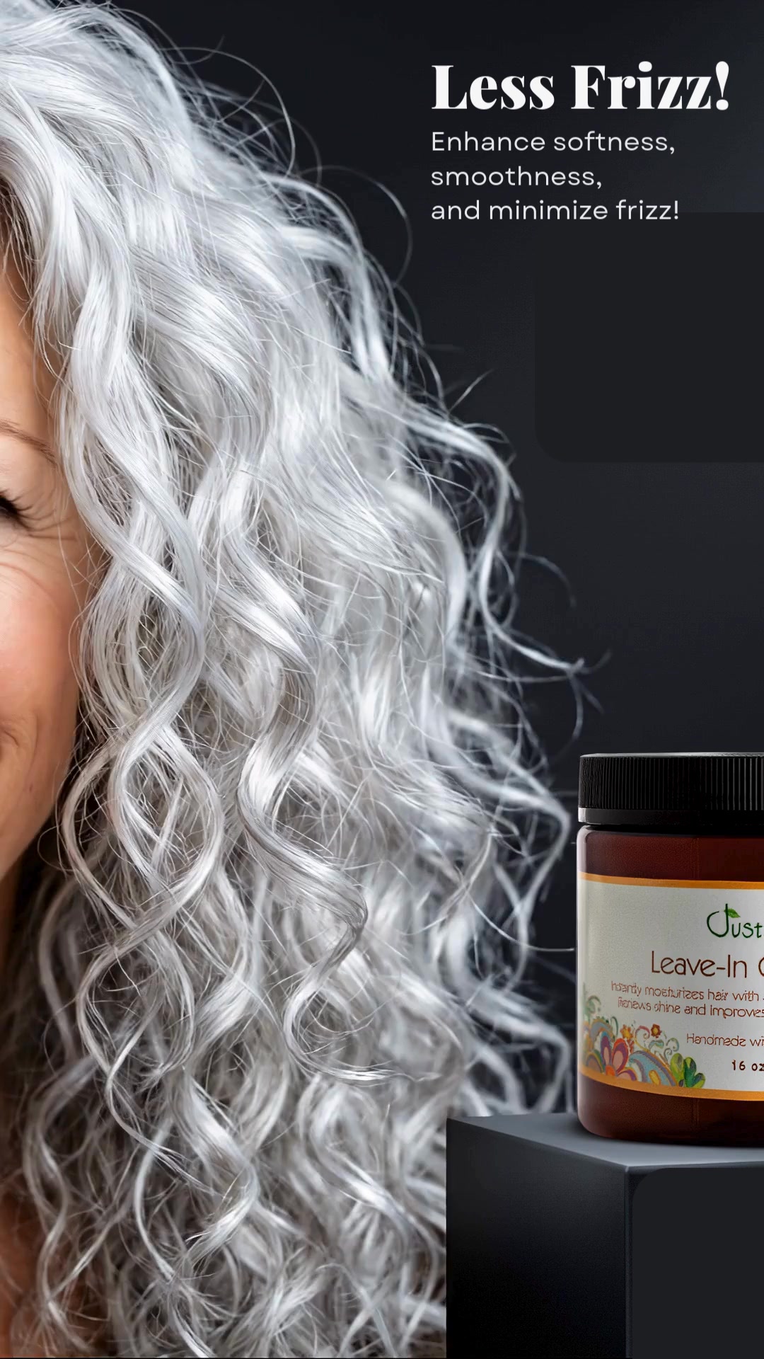 Leave-In Power for Gray Hair
