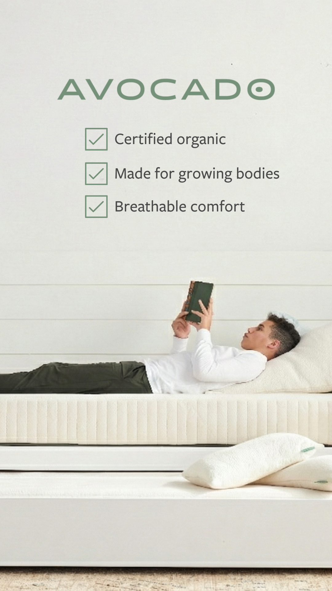 If you're researching kids mattresses, you're in the right place. The Eco Organic Kids Mattress is thoughtfully made with certified organic materials.